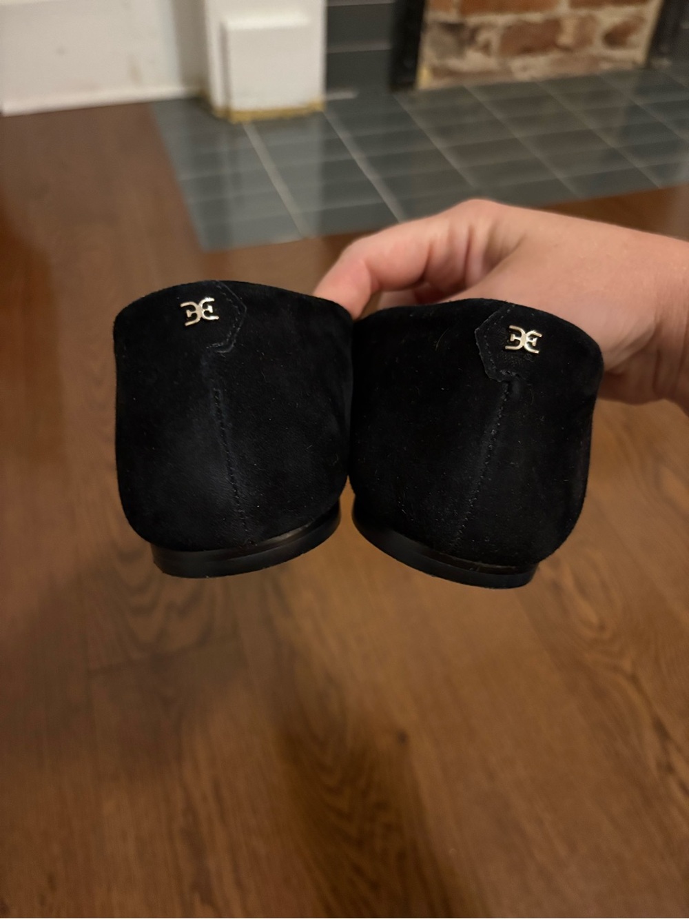Black Sam Edelman Flats - Picture 3 of 4